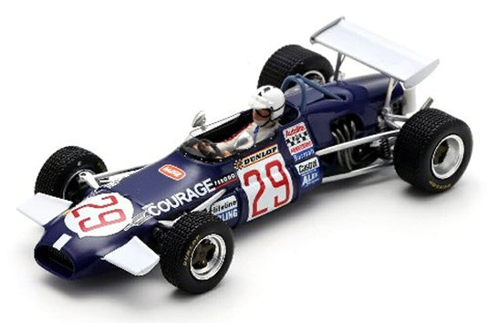 【予約】BRABHAMブラバム F1 BT30 N 29 GERMAN GP 1969 RICHARD ATTWOOD BLUE / SPARK-MODEL 1/43 ミニカー