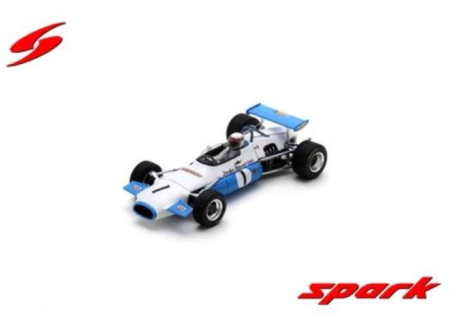 1970 ブラバム BT30 #1 ジャッキー・スチュワート Crystal Palace GP F2 1970 優勝/ Spark  1/43 ミニカー