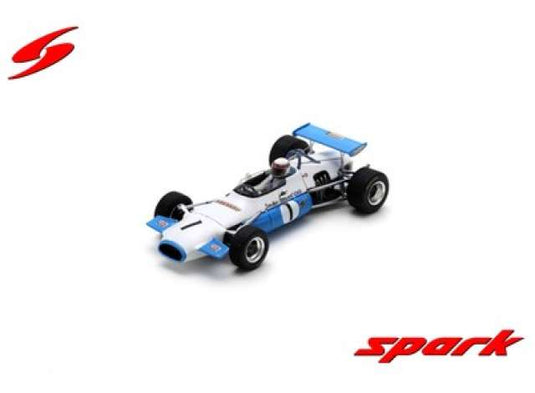 1970 ブラバム BT30 #1 ジャッキー・スチュワート Crystal Palace GP F2 1970 優勝/ Spark  1/43 ミニカー
