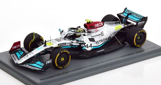 Mercedes AMG W13 E パフォーマンス GPベルギー Hamilton 2022/ Spark 1/43 ミニカー