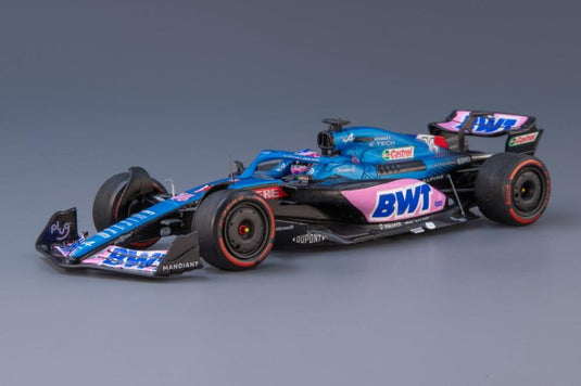 BWT Alpine A522 14号車 Alpine F1 Team ブラジルGP 2022 5位 Fernando Alonso/ Spark 1/43 ミニカー