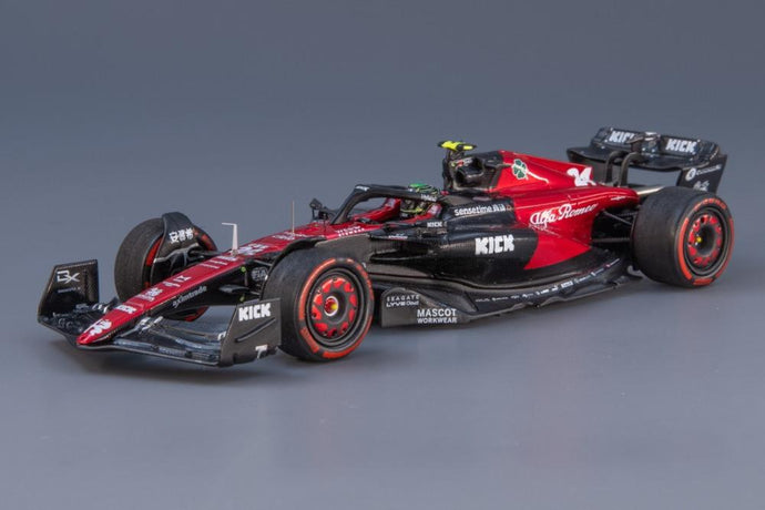 Alfa Romeo F1 Team Kick C43 24号車 F1 オーストラリアGP 2023 9位 Zhou Guanyu/ Spark 1/43 ミニカー