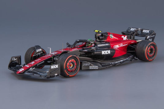 Alfa Romeo F1 Team Kick C43 24号車 F1 オーストラリアGP 2023 9位 Zhou Guanyu/ Spark 1/43 ミニカー