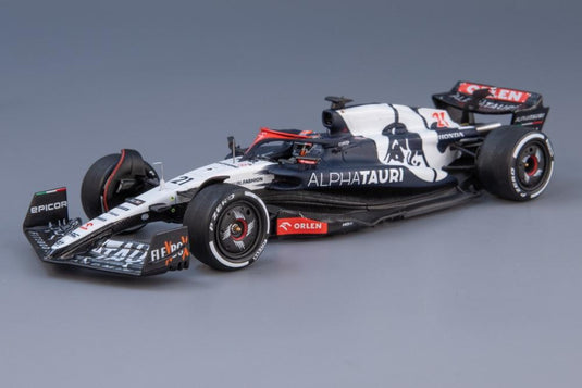 AlphaTauri AT04 21号車 Scuderia AlphaTauri バーレーンGP 2023 Nyck de Vries/ Spark 1/43 ミニカー