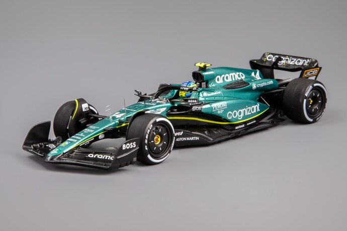 Aston Martin AMR23 14号車 F1 バーレーンGP 2023 3位 Fernando Alonso/ Spark 1/43 ミニカー
