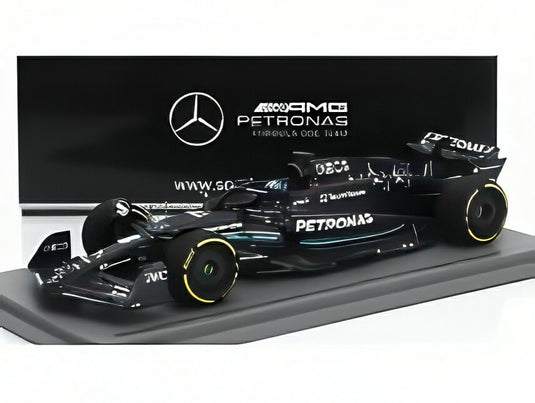 MERCEDES GP F1 W14 メルセデスAMG ペトロナス フォーミュラワン N 63 ジョージ ラッセル 5位 イギリスGP 2023 マットブラック/ Spark 1/43 ミニカー