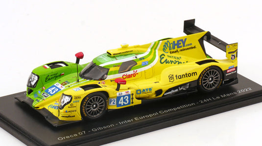 Oreca 07 Gibson No.43 24時間ルマン Heinemeier Hansson/Scherer/Fittipaldi 2022/ Spark 1/43 ミニカー