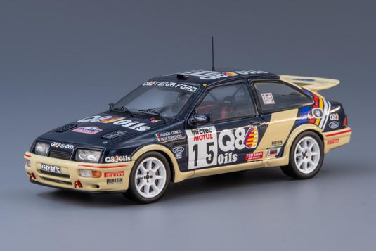 Ford Sierra RS Cosworth 15号車 ツール・ド・コルス 1989 Gianfranco Cunico Massimo Sghedoni/ Spark 1/43 ミニカー