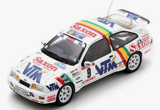 Fordフォード Sierraシエラ RS Cosworthコスワース 1990 #9 Rallyラリー Ypres McRae Ringer / Spark 1/43 ミニカー