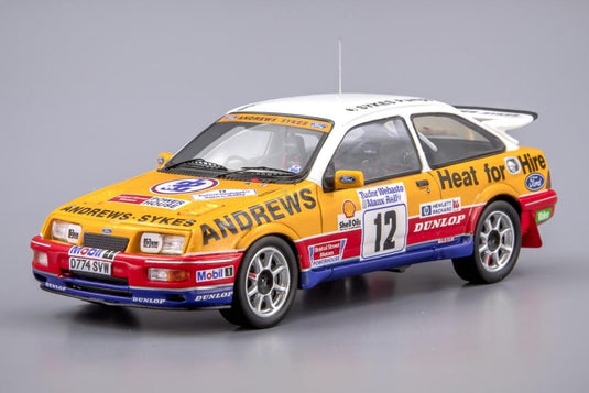 Ford Sierra RS Cosworth 12号車 マンクス国際ラリー 1989 優勝 R.Brookes N.Wilson/ Spark 1/43 ミニカー