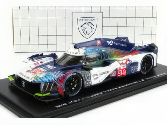 PEUGEOT  9X8 X6H 2.6L TURBO V6 TEAM PEUGEOT TOTALENERGIES N 94 24h LE MANS 2023 L.DUVAL  G.MENEZES  N.MULLER  VARIOUS/SPARK 1/43ミニカー