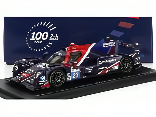 ORECA 07 ギブソン GK428 4.2L V8 ユナイテッドオートスポーツ N 23 T.ブロンキスト O.ジャービス J.ピアーソン ルマン 2023 ブルー レッド/ Spark 1/43 ミニカー