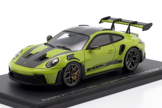Porscheポルシェ 911 992 GT3 RS ヴァイザッハパッケージ 2023 グリーン / Spark 1/43 ミニカー