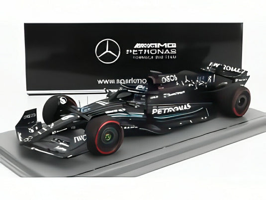 MERCEDES GP F1 W14 メルセデスAMG ペトロナス フォーミュラワン N 63 ジョージ ラッセル 3位 スペインGP 2023 マットブラック/ Spark 1/43 ミニカー