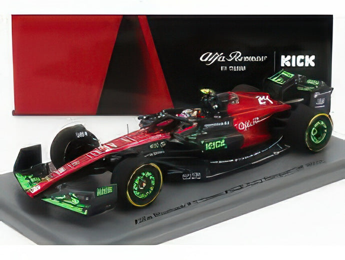 Alfa Romeo F1 Team Stake C43 24号車 F1 ベルギーGP 2023 Zhou Guanyu/ Spark 1/43 ミニカー