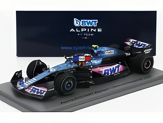 アルピーヌ - F1 A523 チームBWTアルピーヌ N10 オランダGP2023 3位 ピエール・ガスリー - ブルーピンク  / Spark 1/43 ミニカー