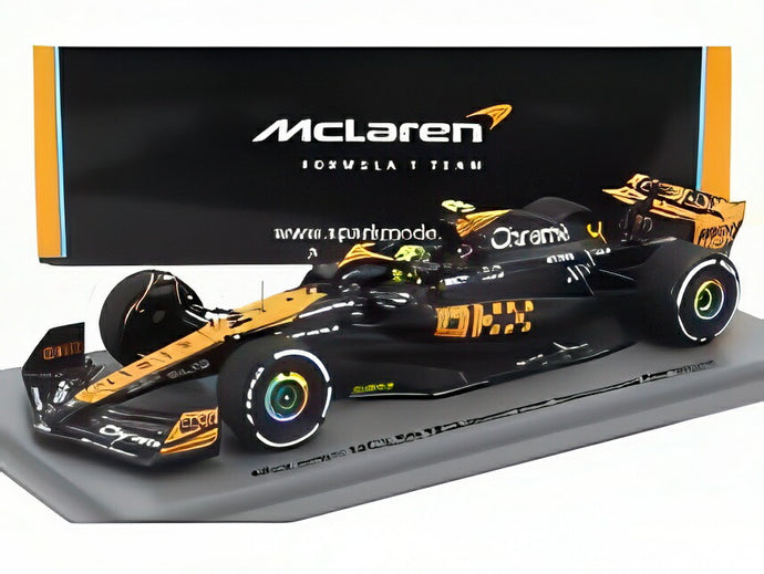 マクラーレン - F1 MCL60 チームマクラーレン N4 日本GP2023 2位 ランド・ノリス - オレンジブルーブラック  / Spark 1/43 ミニカー