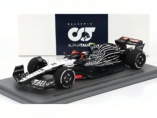 アルファタウリ - F1 AT04 チームアルファタウリ N22 ラスベガスアメリカGP2023 角田裕毅 - ホワイトブラック  / Spark 1/43 ミニカー