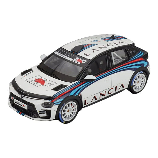 Lanciaランチア Ypsilonイプシロン HF Rally4 プレゼンテーション 2025 ホワイト ブラック / Spark 1/43 ミニカー