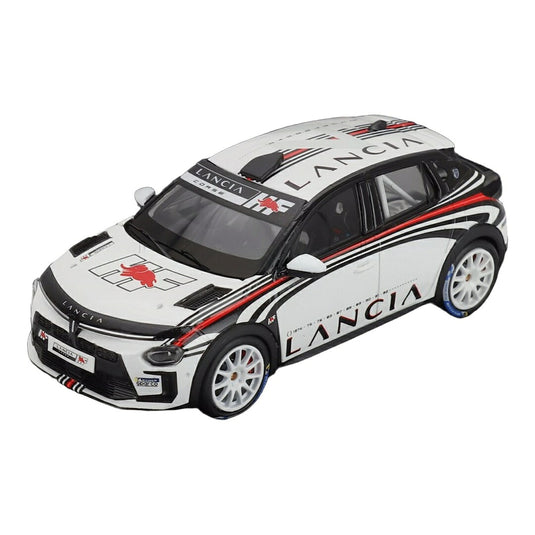 Lanciaランチア Ypsilonイプシロン Rally 4 HF 2025 ホワイト/ブラック / Spark 1/43 ミニカー