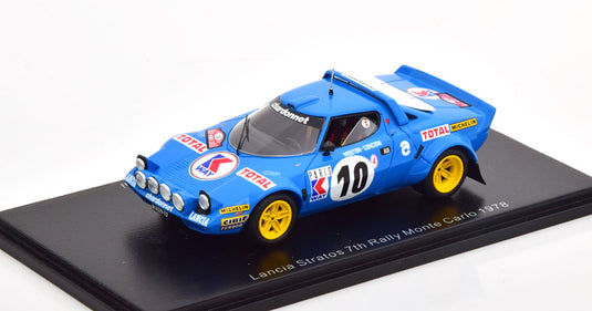 Lancia ストラトス HF No.10 ラリーモンテカルロ Mouton/Conconi 1978/ Spark 1/43 ミニカー