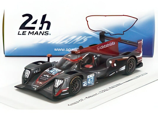 ORECA 07 ギブソン GK428 4.2L V8 チーム クール レーシング N 47 ル・マン24時間 2024 フレデリック・ベスティ マット・ベル ナビーン・ラオ ブラック レッド/ Spark 1/43 ミニカー