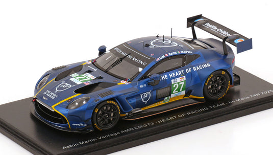 Aston Martin Vantageアストンマーチン・ヴァンテージ AMR GT3 Evo No 27 24h Le Mansル・マン 2025 James/Drudi/Robichon / Spark 1/43 ミニカー
