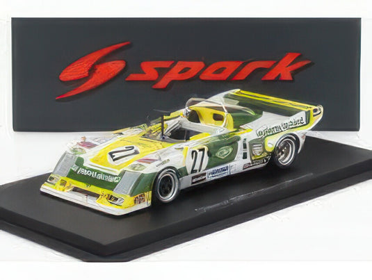 CHEVRON B36 2.0L S4 チーム SOCIETE RACING N 27 24h ル・マン 1979 マーク・スール フロリアン・ヴェッチ ロベール・カルミエ ホワイト ブラック イエロー/ Spark 1/43 ミニカー