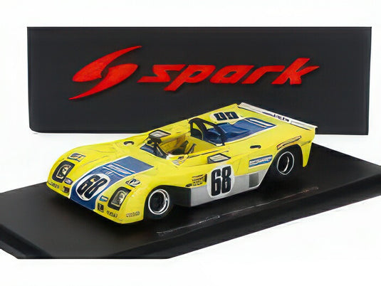 DUCKHAMS LM72 コスワース DFV 3.0L V8 ダッカムズ・オイル・モーターレーシングチーム 68号車 1972年ルマン24時間レース ドライバー:A.デ・カダネ/C.クラフト イエロー/ブルー/シルバー/SPARK 1/43ミニカー