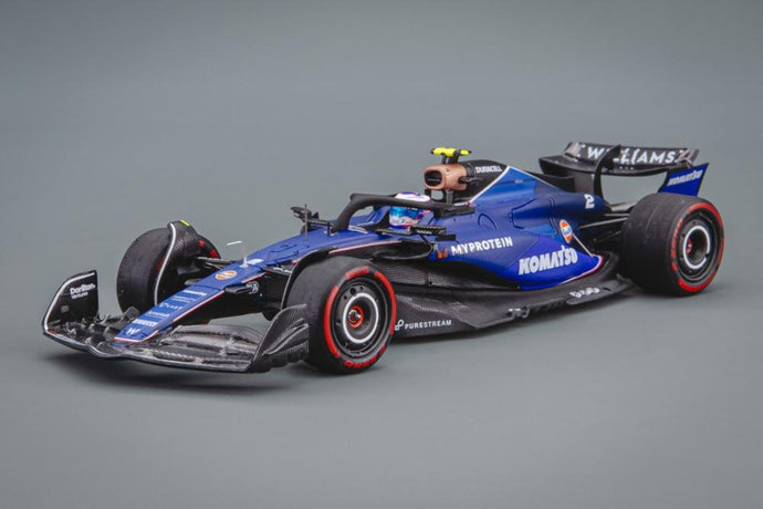 Williams Racing FW46 F1 2号車 F1 バーレーンGP 2024 Logan Sargeant/ Spark 1/43 ミニカー