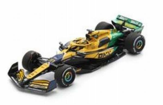 2024 マクラーレン MCL38 #81 オスカーピアストリ モナコGP 2位 ブラック/オレンジ/ Spark  1/43 ミニカー