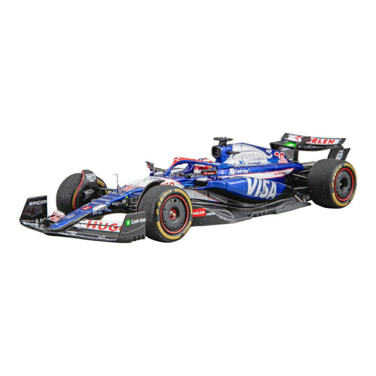 Visa Cash App RB Formula One Team VCARB 01 No.30 9th US F1 GP 2024 Liam Lawson レジンモデル ミニカー /Spark 1/