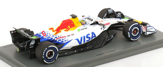 Visa Cash App RBビザキャッシュアップRB No.6 2025 8位 日本GP アイザックハジャール ピットボード付 /Sparkスパーク 1/43 レジンミニカー