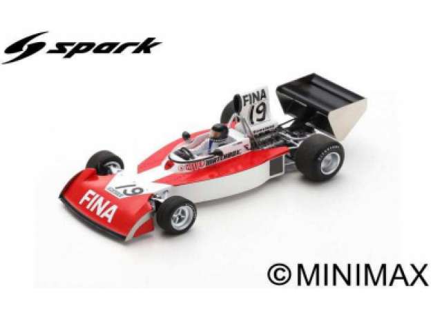 1974 Surtees TS16 #19 ヘルムート・コイニク カナダGP ホワイトレッド/Spark 1/43ミニカー