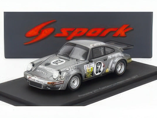 PORSCHE 911 934 3.0L F6 チーム G.ブルディヤ N 62 24h ル・マン 1977 ジョルジュ・ブルディヤ ブルーノ・ソッティ アラン・ミシェル・ベルンハルト グレー/ Spark 1/43 ミニカー