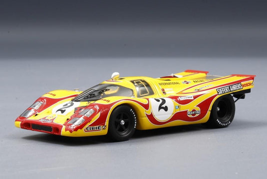 Porsche 917 2号車 キャラーミ9時間 1970 2位 J.Siffert K.Ahrens/ Spark 1/43 ミニカー