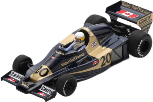 Wolf F1 Wr1 Ford 20 ウィナー Canada Gp 1977 Jody Scheckter S9998/ Spark 1/43 ミニカー