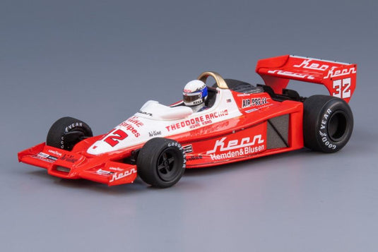 Wolf WR3 32号車 F1 ドイツGP 1978 Keke Rosberg/ Spark 1/43 ミニカー
