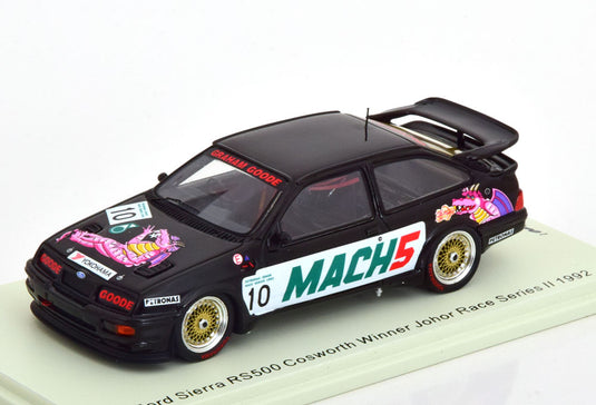 Ford シエラ RS500 Cosworth 優勝 ジョホールマレーシア Goode 1992 限定300個/ Spark 1/43 ミニカー