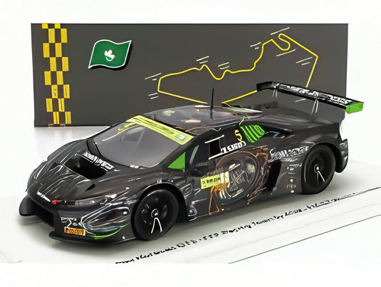 ランボルギーニ - ウラカン GT3 チーム FFFレーシング No.5 FIA GTワールドカップ マカオ2017 M.ボルトロッティ - ブラック/ Spark 1/43 300台限定ミニカー