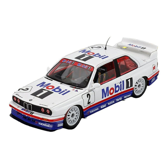 BMW 3 SERIES M3 (E30) 1992 No.2 MOBIL1 MACAU GUIA RACE ROBERTO RAVAGLIA WHITEホワイト BLACKブラック  / Spark 1/43 ミニカー