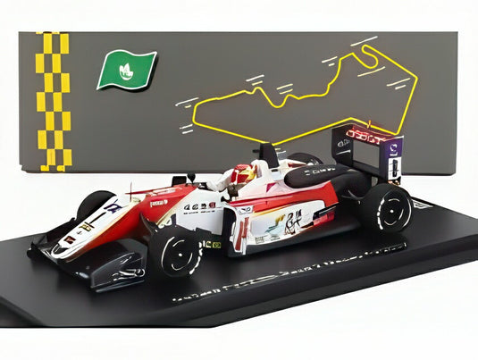 ダラーラ - F312 N8 マカウF3レース2 2017 周冠宇 - ホワイトレッド  / Spark 1/43 300台限定ミニカー