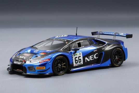 Lamborghini Huracan GT3 66号車 Attempto Racing スパ24時間 2017 300台限定/ Spark 1/43 ミニカー