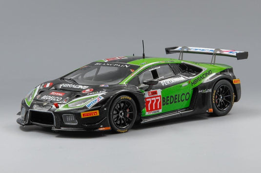 Lamborghini Huracan GT3 777号車 Team HB Racing スパ24時間 2017 300台限定/ Spark 1/43 ミニカー