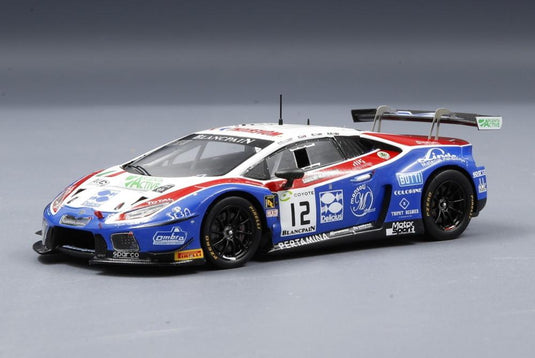 Lamborghini Huracan GT3 12号車 Ombra Racing スパ24時間 2018 300台限定/ Spark 1/43 ミニカー