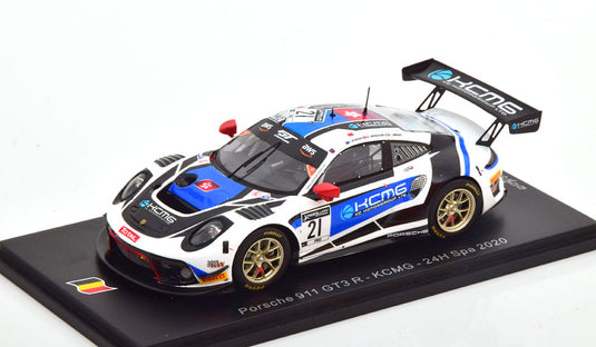 Porsche 911 GT3 R No.21 24時間スパ Burdon/Imperatori/Liberati 2020 限定500個/ Spark 1/43 ミニカー