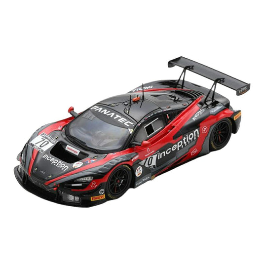 マクラーレン 720S GT3 #70 レッド ブラック スパ24時間 2021 O.Millroy B.Iribe K.Madsen J.Pepper / Spark 1/43