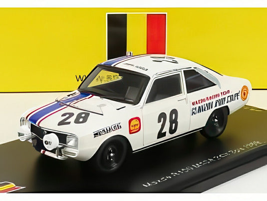 Mazda R100 M10A #28 24H Spa 1969 M Katakura T Takechi ホワイト ブルー/ Spark 1/43 ミニカー