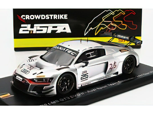 AUDI - R8 LMS GT3 EVO II TEAM AUDI SPORT SAINTELOC N 25 24h SPA 2023 C.MIES - P.NIEDERHAUSER - S.GRACHET - SILVER BLACKSPARK 1/43ミニカー