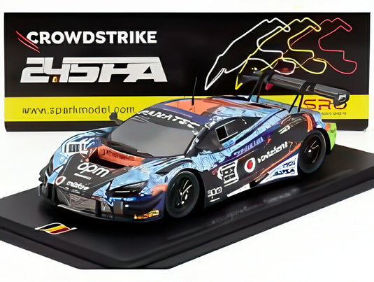 McLAREN 720S GT3 EVO GARAGE59 N188 2023年 スパ24時間 L.プレット他 ライトブルー/オレンジ/ Spark 1/43 300台限定ミニカー